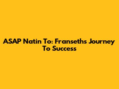 ASAP Natin 'To: Franseth's Journey To Success