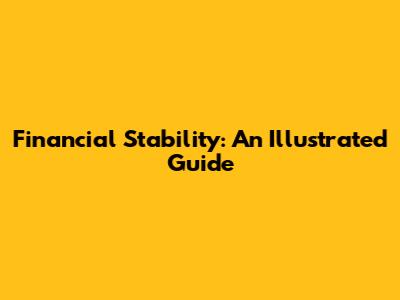 Financial Stability: An Illustrated Guide