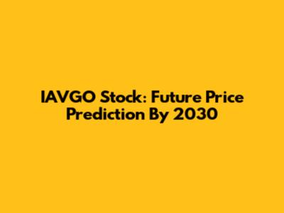 IAVGO Stock: Future Price Prediction By 2030
