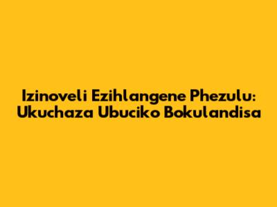 Izinoveli Ezihlangene Phezulu: Ukuchaza Ubuciko Bokulandisa