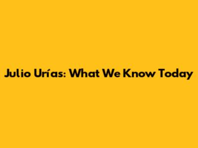 Julio Urías: What We Know Today