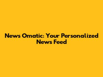 News Omatic: Your Personalized News Feed