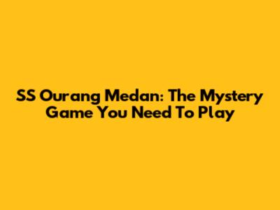 SS Ourang Medan: The Mystery Game You Need To Play